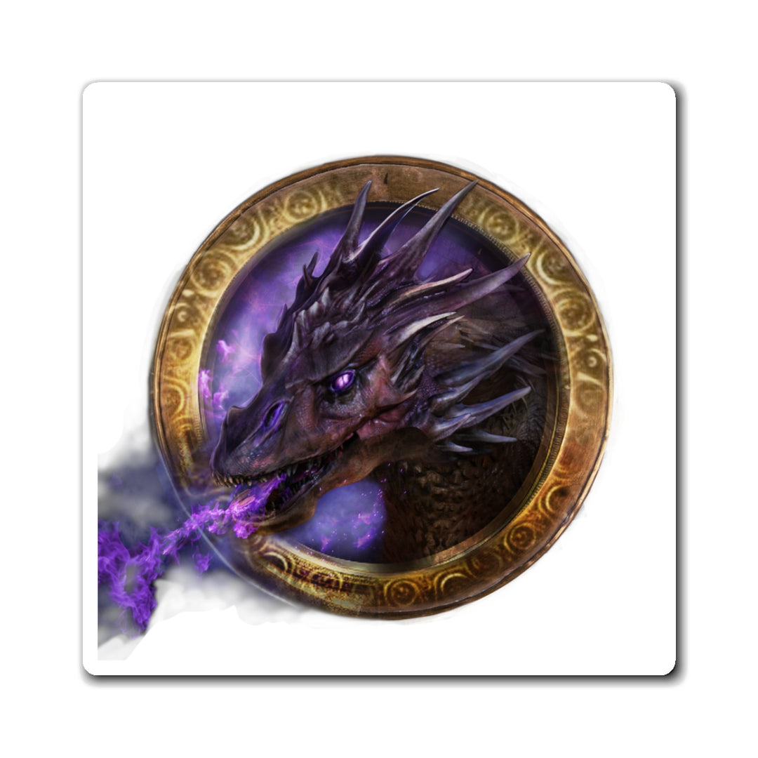 Dragon Queen Logo Magnets