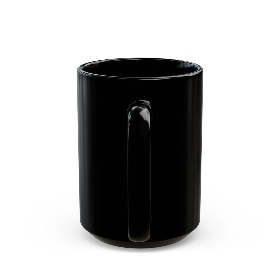 Immortality & Chaos Logo on Black Mug - 15oz