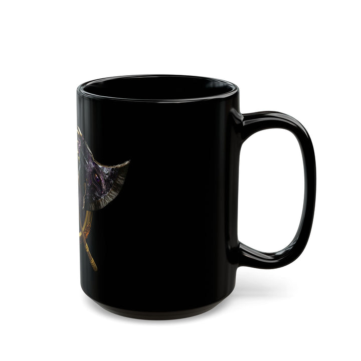 Immortality & Chaos Logo on Black Mug - 15oz